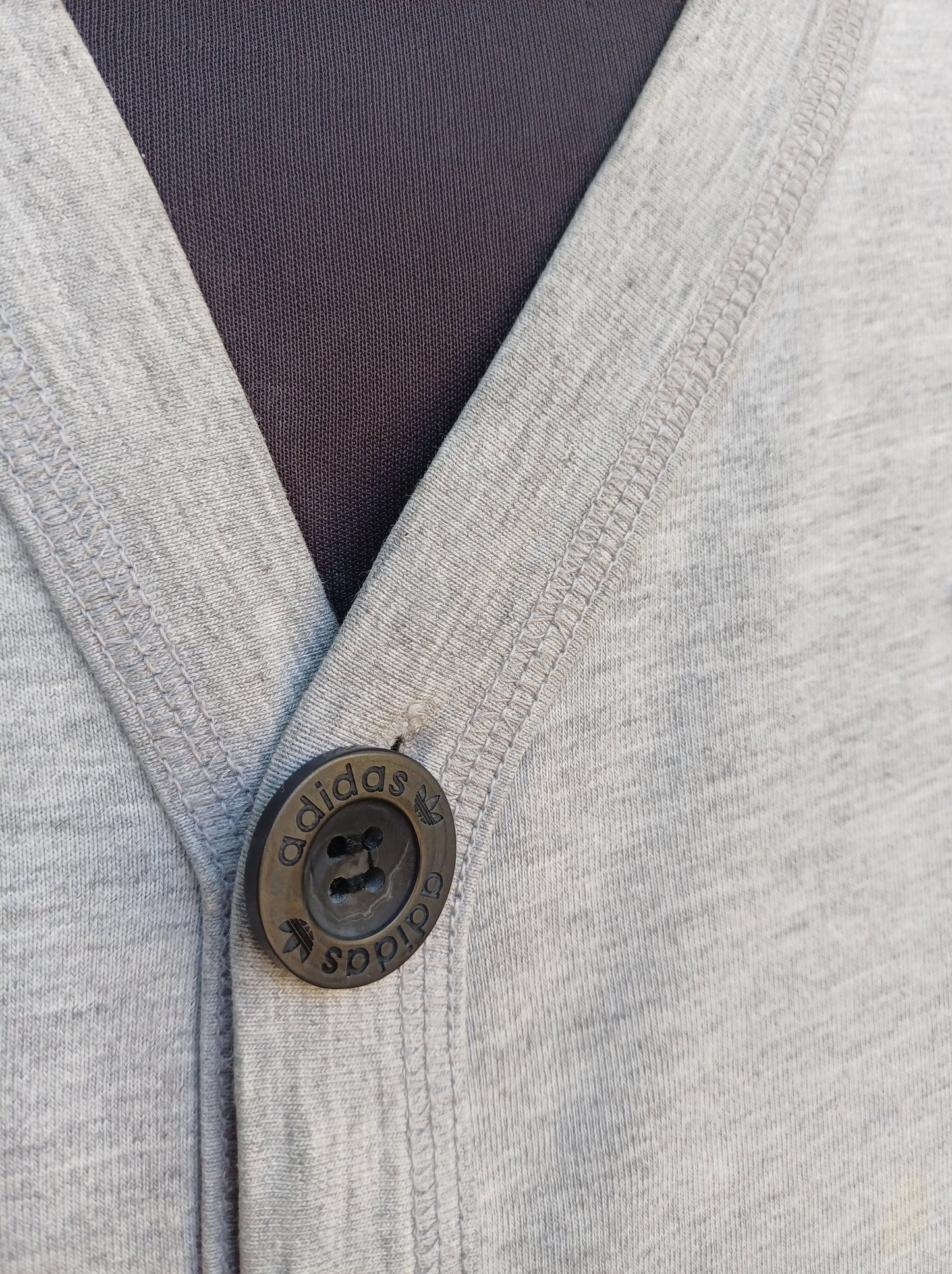 Adidas Originals Button Cardigan Sweater Mens L