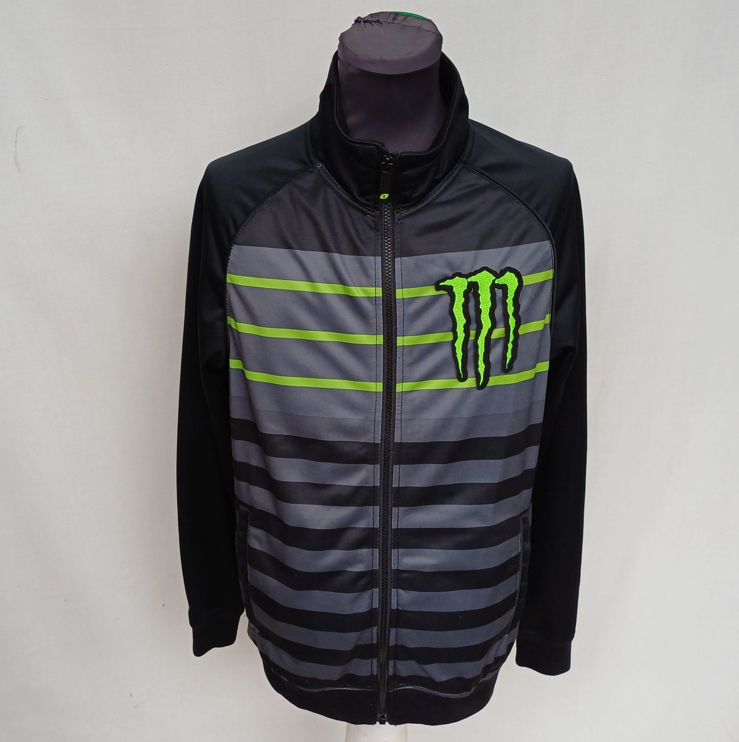Monster Energy One Industries Supercross Zip Track Top Jacket Mens S/M