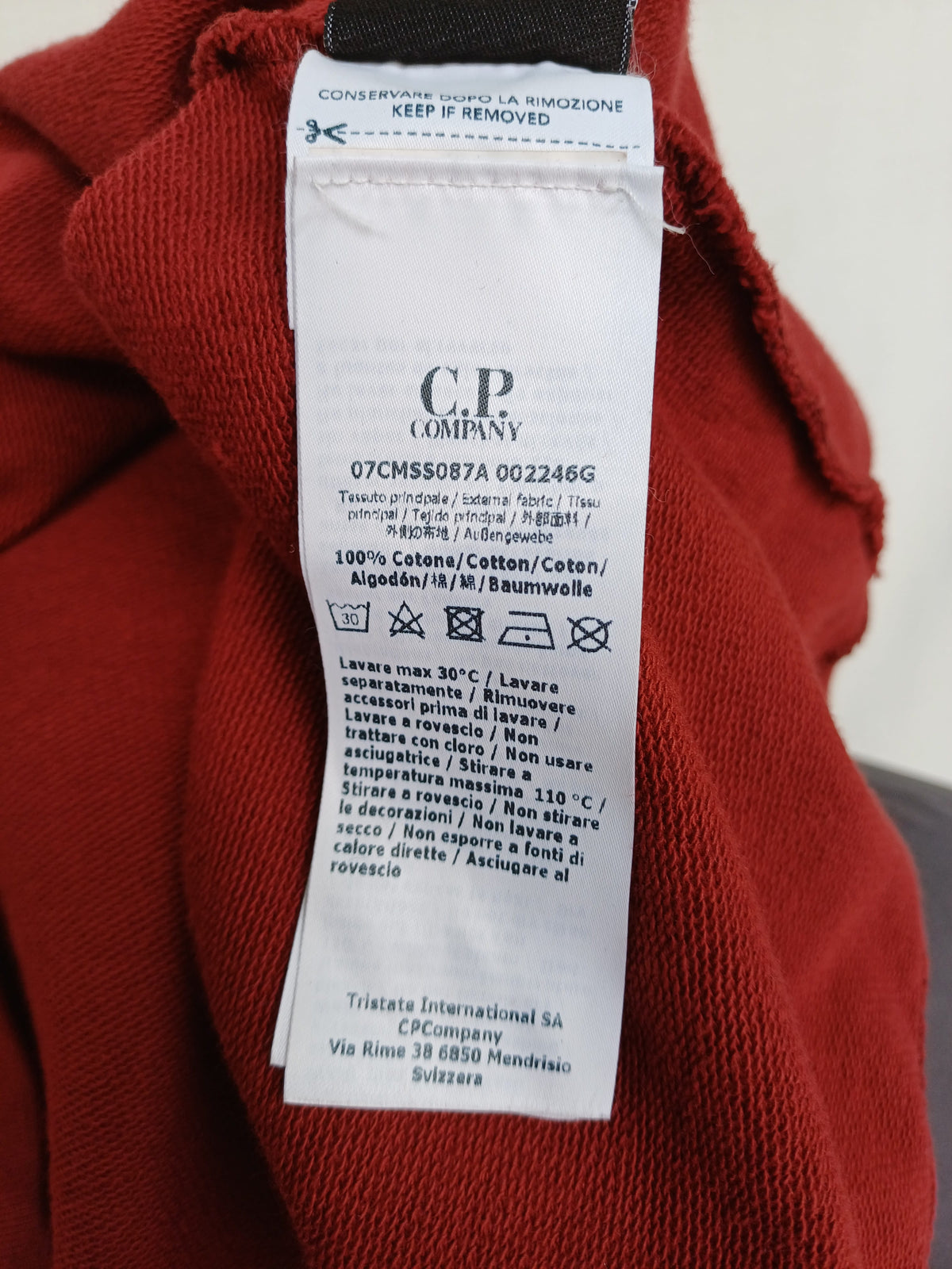 CP Company Crew Neck Sweatshirt Mens M