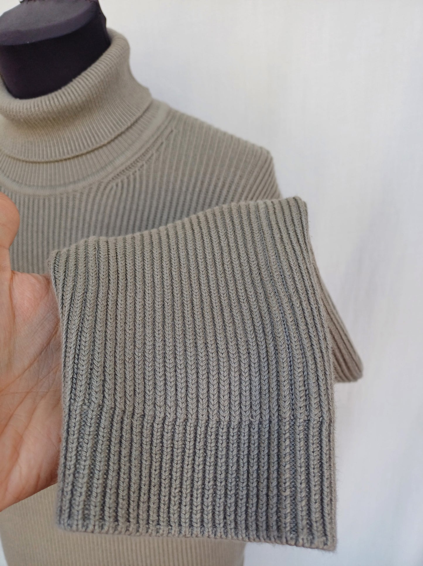 CP Company Cotton/Polyamide Roll Neck Knit Pullover Sweater Mens XL