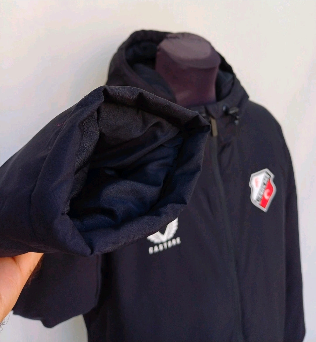 Utrecht 2023/24 Castore Bench Coat Padded Training Zip Jacket Mens L