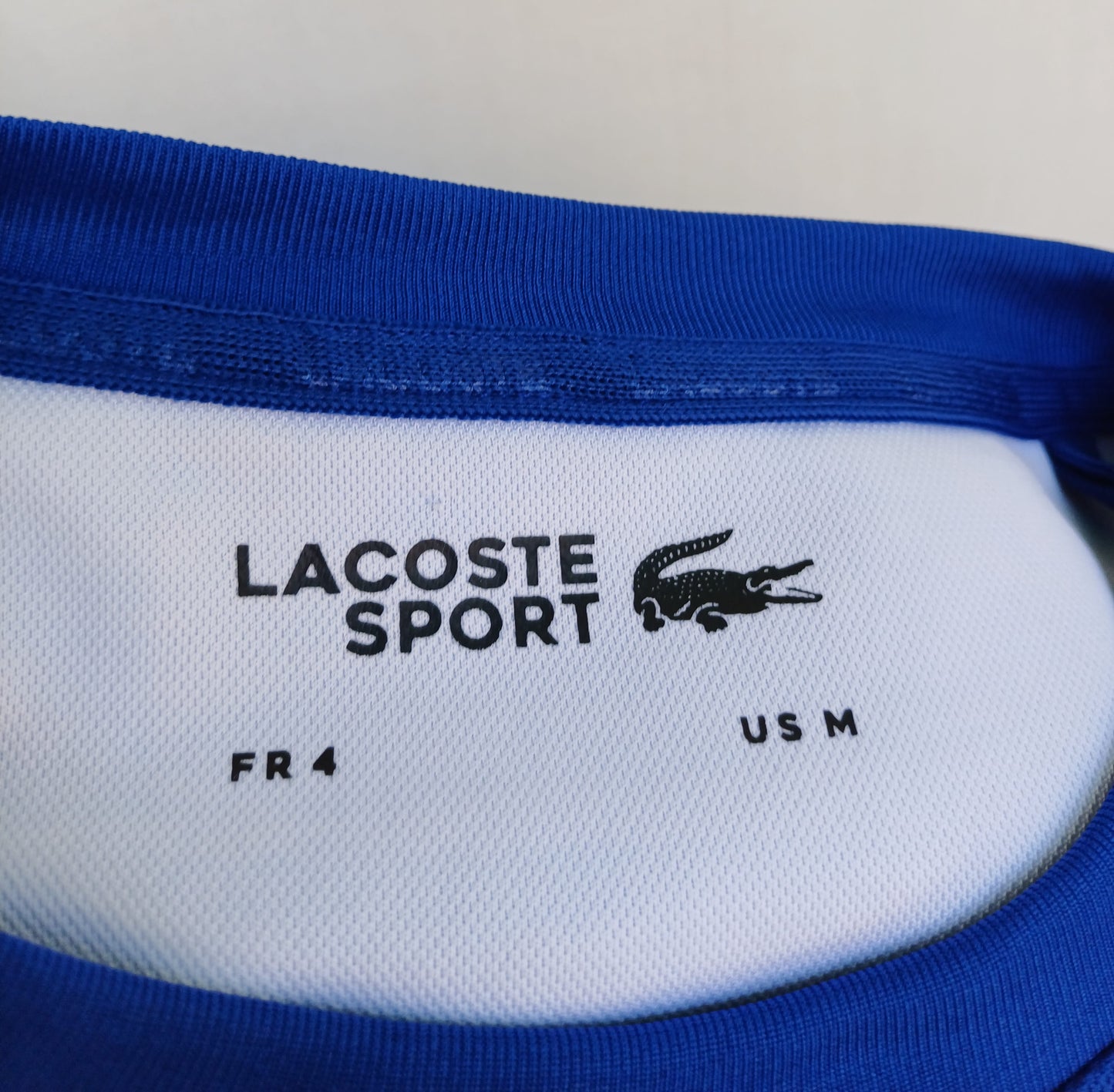 Lacoste Sport Crew Neck Tennis t-shirt Size Mens M