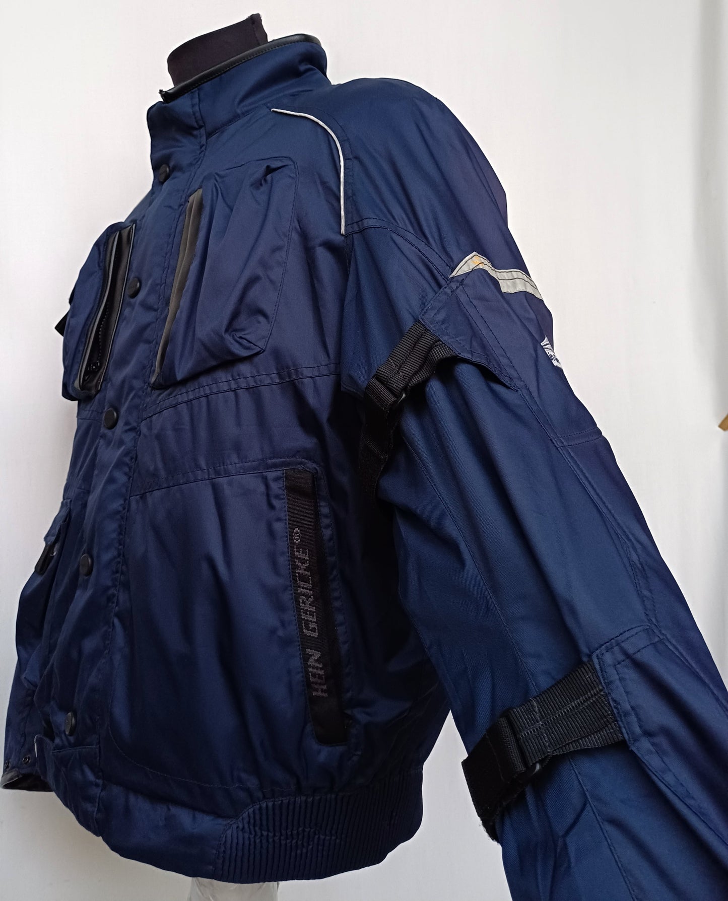 Hein Gericke Textile Motorcycle Zip/Snap Jacket Mens L