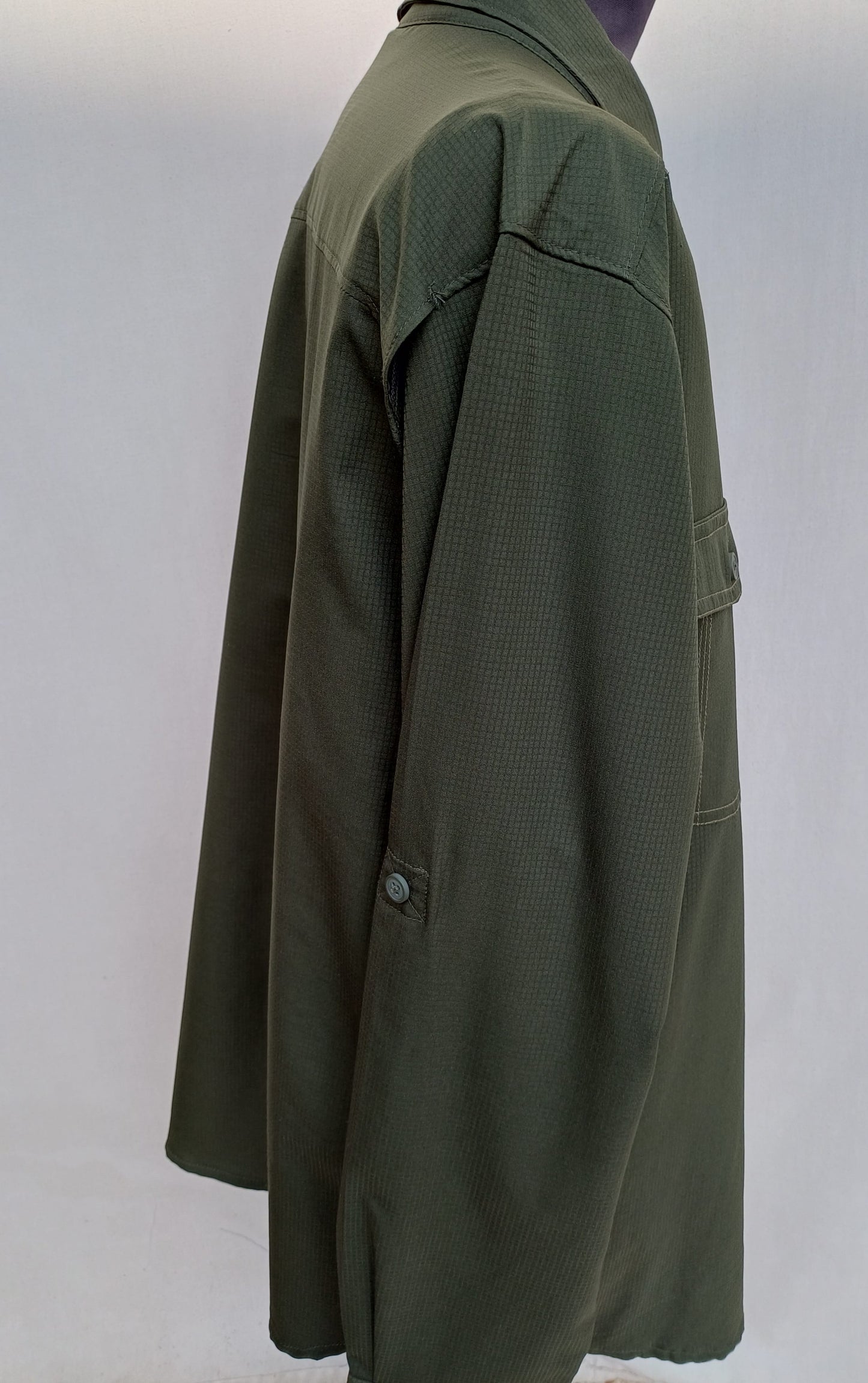 Columbia Omni-Shade Button-Up Shirt Mens L
