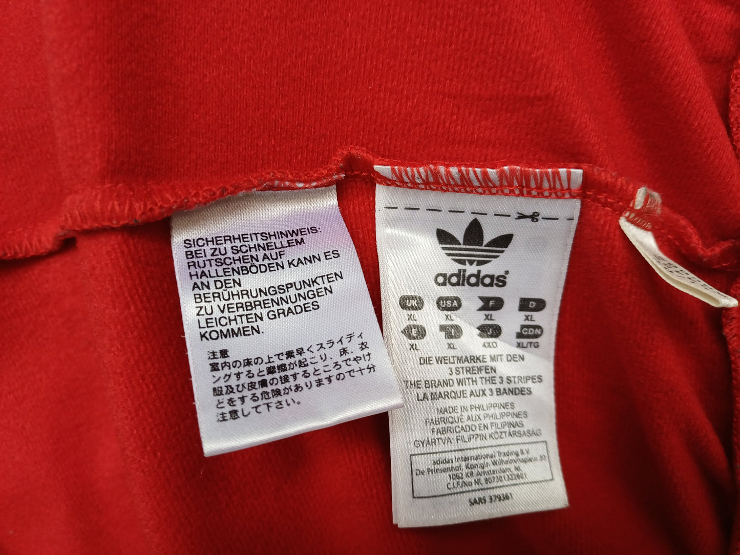 Adidas Originals ADI-Firebird Track Top Jacket Mens XL