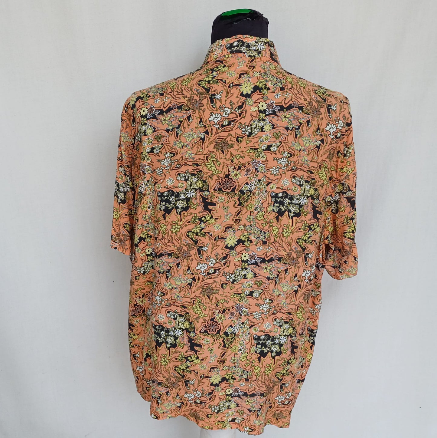 Our Legacy S/S 2020 Floral Print Button Box Shirt Size 50/Mens L RRP $300