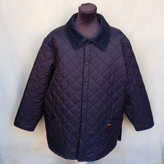 Barbour Liddesdale Quilted Snap Padded Jacket Mens 2XL