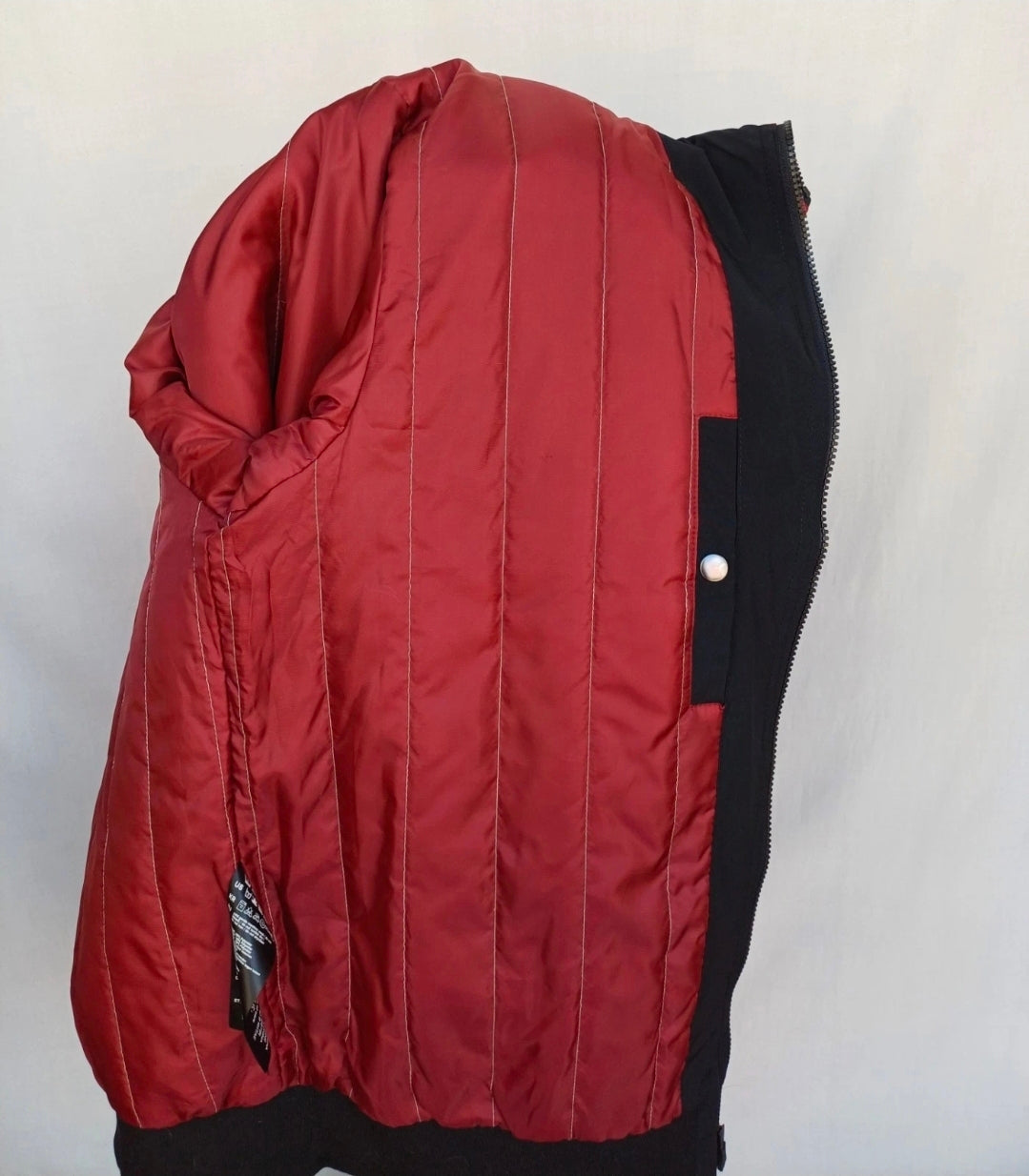 New With Defect Mercedes Benz Zip Padded Truck Jacket Coat Mens 2XL