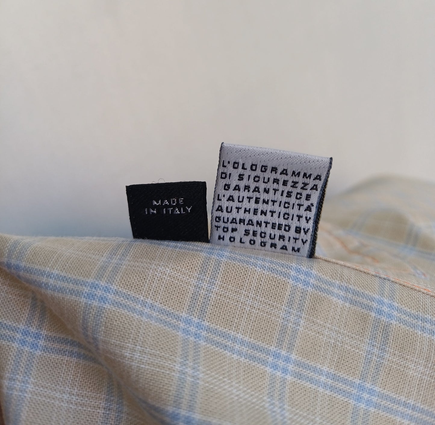 Dolce & Gabbana D&G Forever Funky Plaid button-up Shirt Mens S
