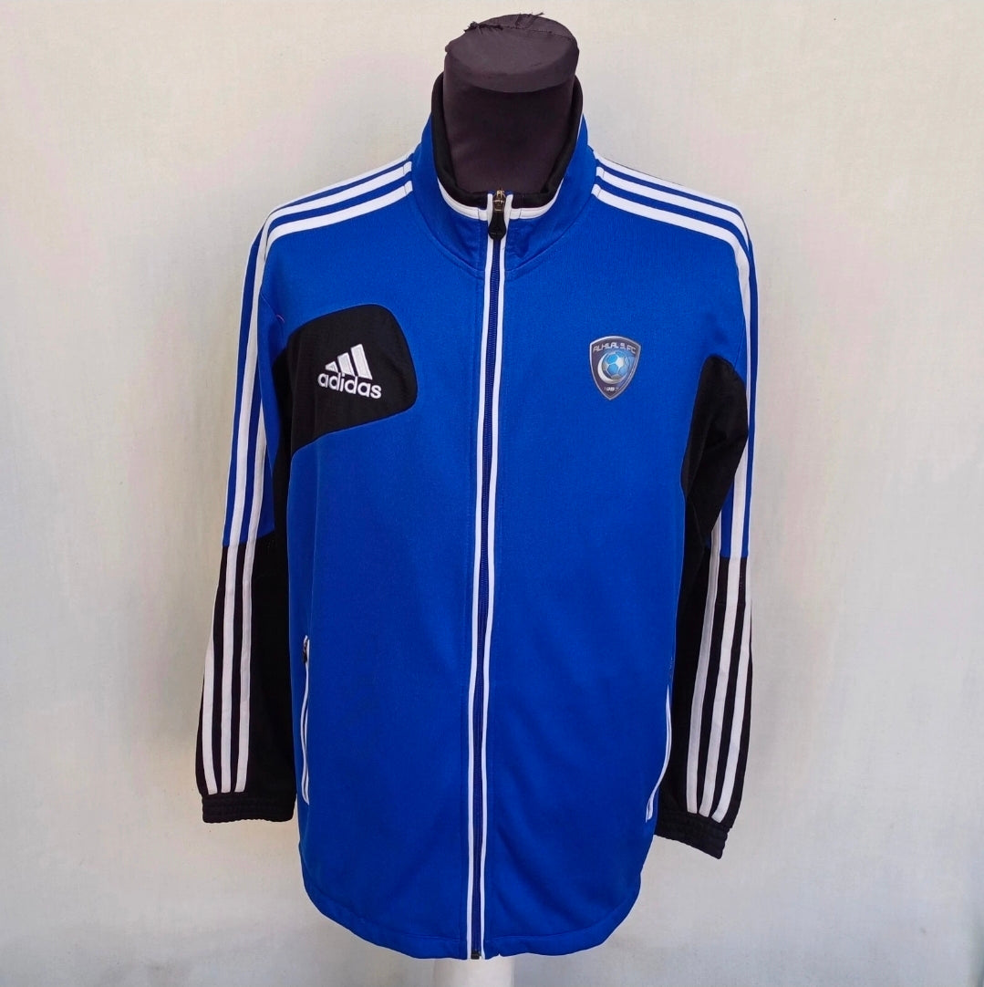 Al Hilal Saudi Arabia 2012/2013 Adidas Zip Track Top Jacket Mens M