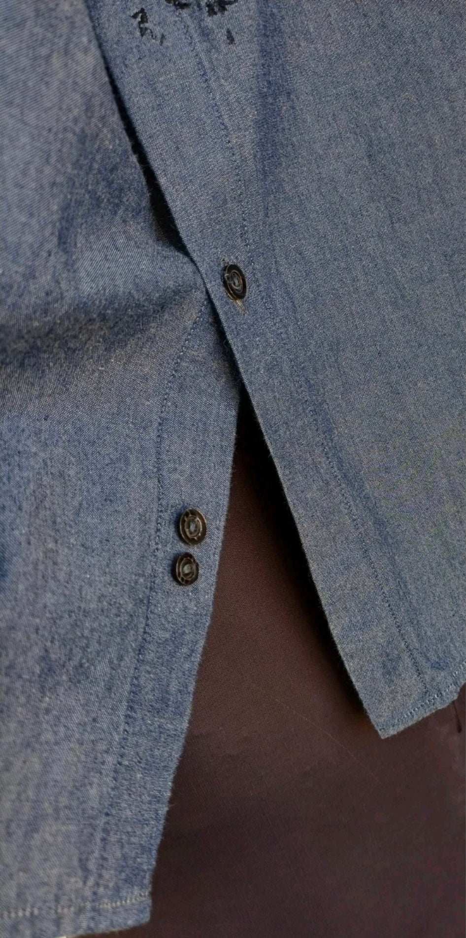 Diesel Black Gold 100% Cotton Button-Up Shirt Size Mens 48