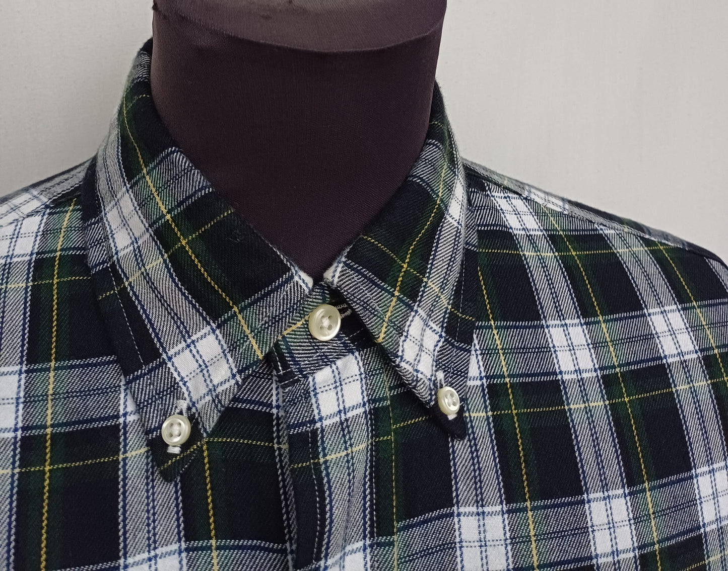 Ralph Lauren Classic Fit Performance Flannel Plaid Button Down shirt Mens S