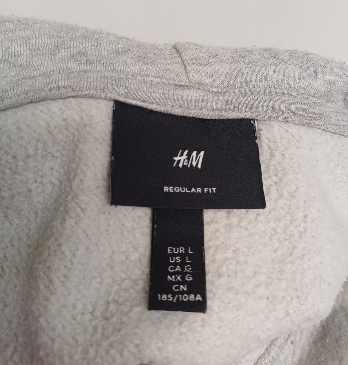 H&M NASA Big Logo Hoodie Mens L