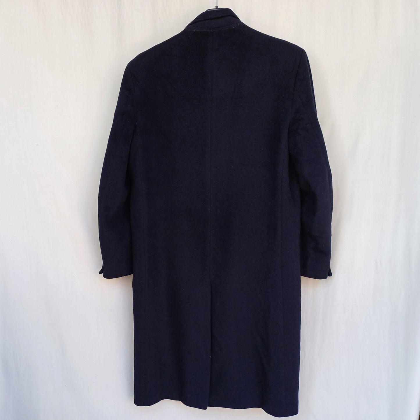 Luc Saint Alban Mens Wool/Cashmere Button Long Coat Overcoat Size EU 50