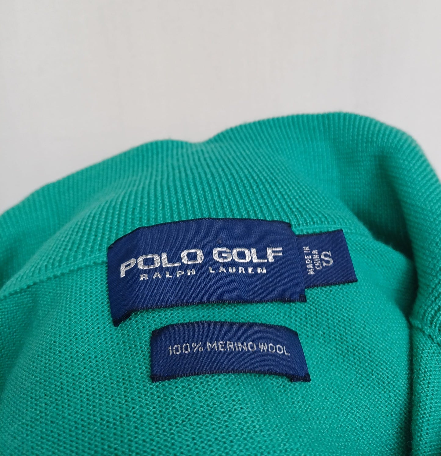 New Without Tags Polo Golf Ralph Lauren Merino Wool Vest Sleeveless Pullover Sweater Mens S