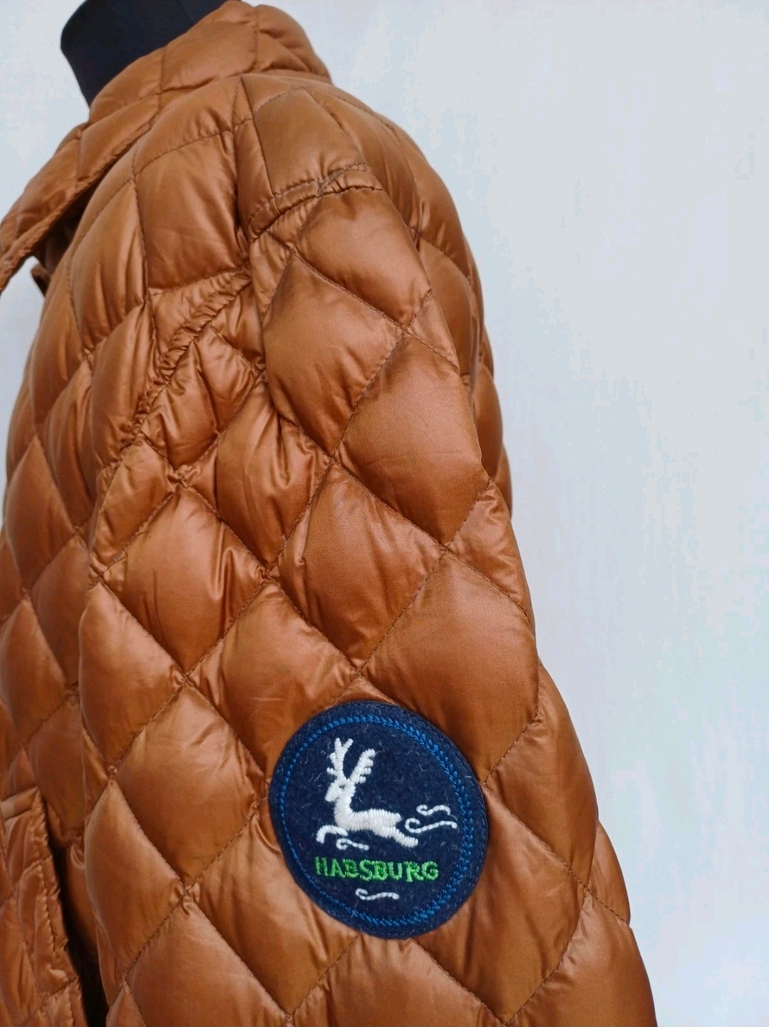 Kleider Habsburg Mens Button Quilted Down Puffer Jacket EU 56/US 46