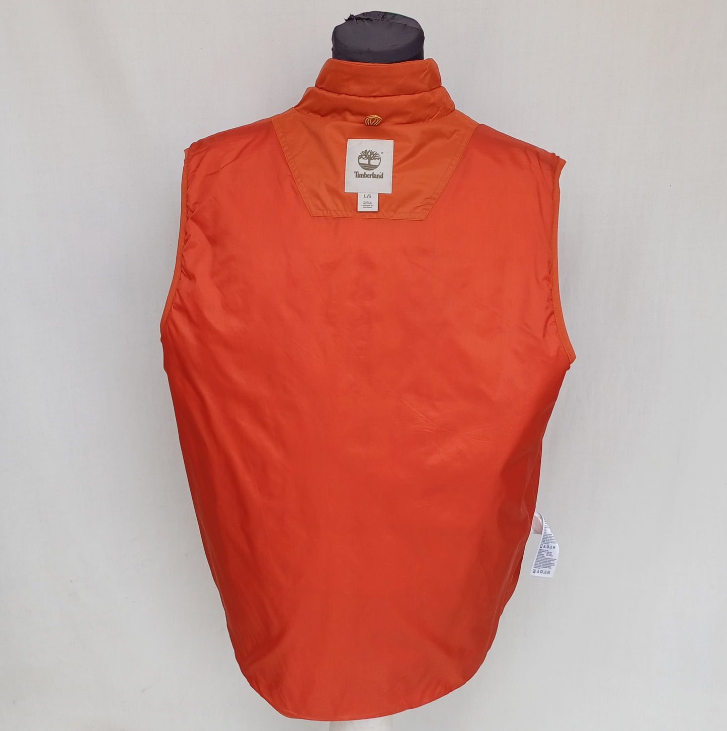 Timberland Full Zip Quilted Padded Vest Mens  L