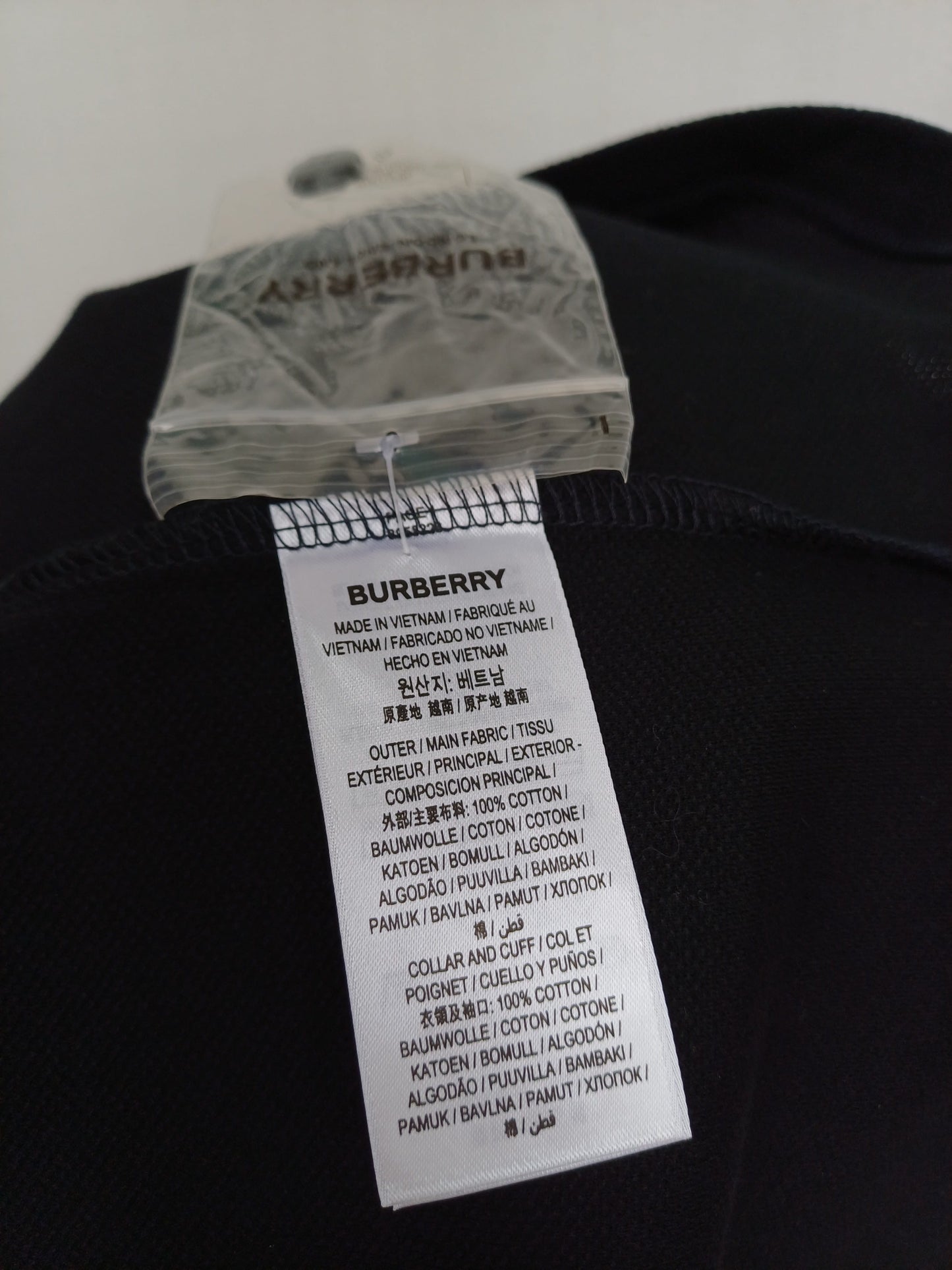 New Without Tags Burberry Monogram Motif Piqué Polo Shirt Mens XL RRP $480