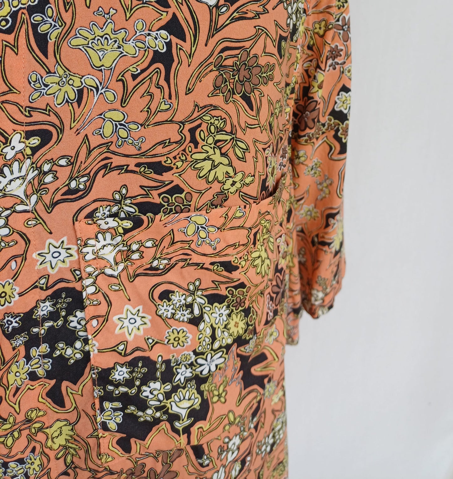 Our Legacy S/S 2020 Floral Print Button Box Shirt Size 50/Mens L RRP $300