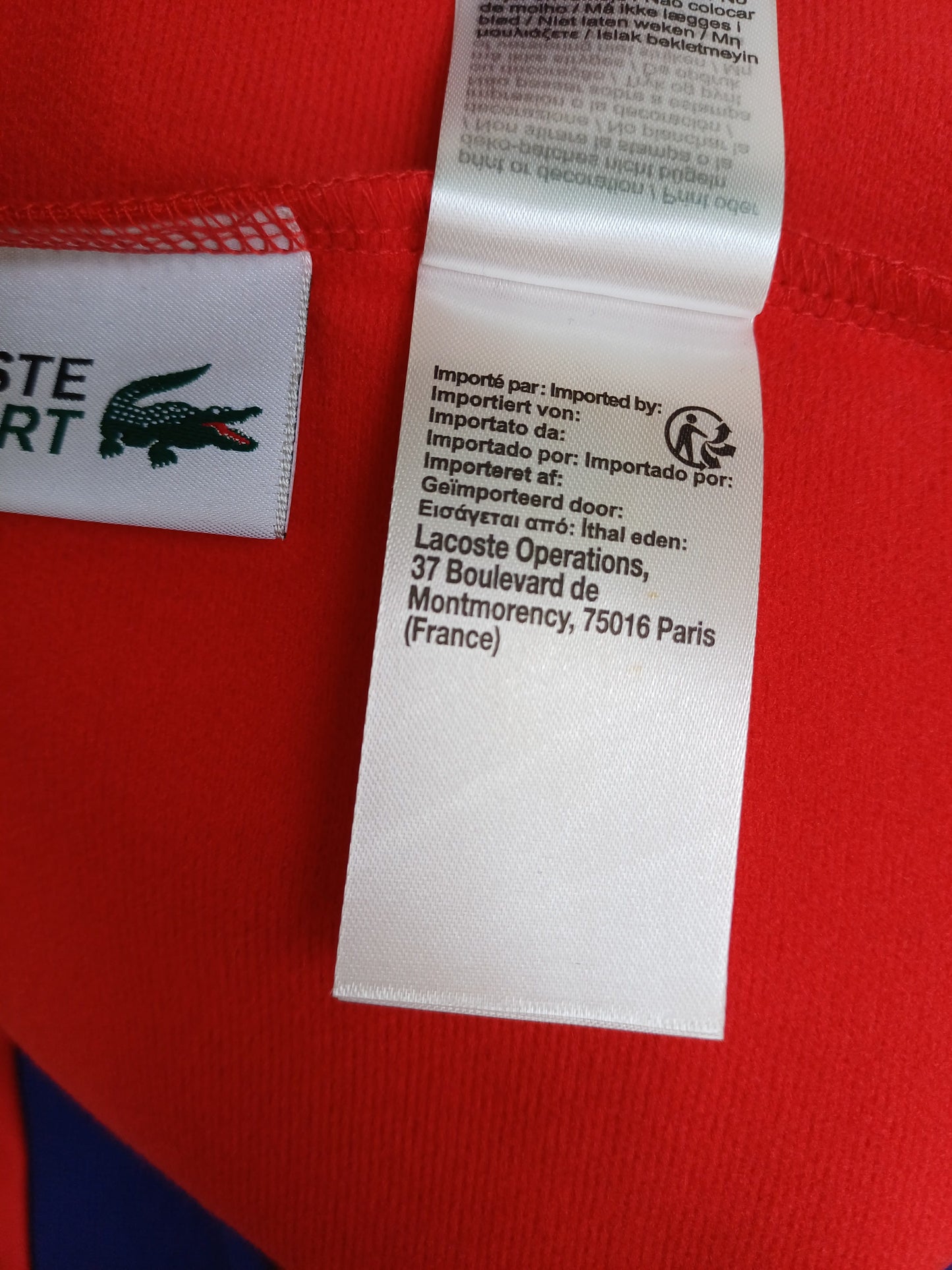 New With Tags Lacoste Crew Neck Sweatshirt Mens S