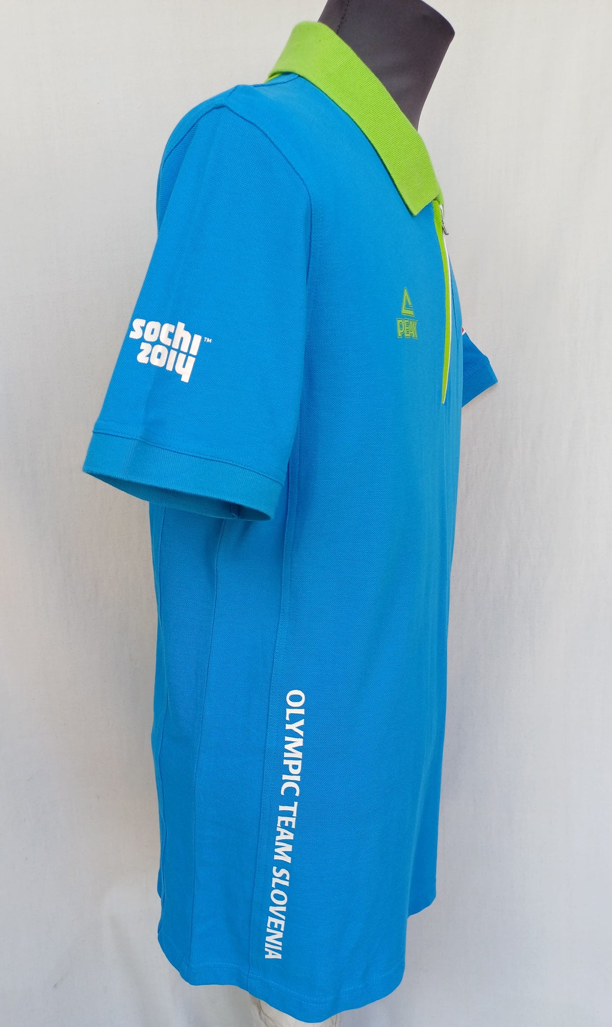 Slovenia Olympic Team Peak Polo Shirt Mens M