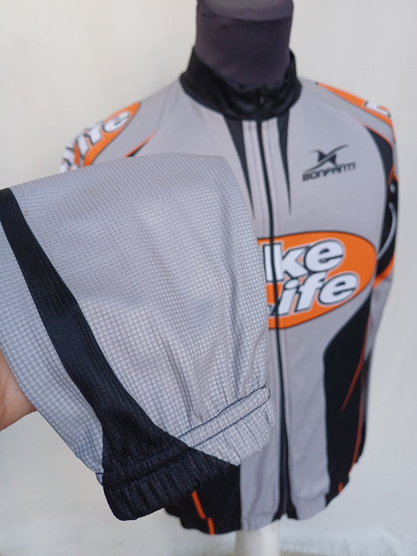 Bike Life Bonfanti Long Sleeve Cycling Jersey Mens M