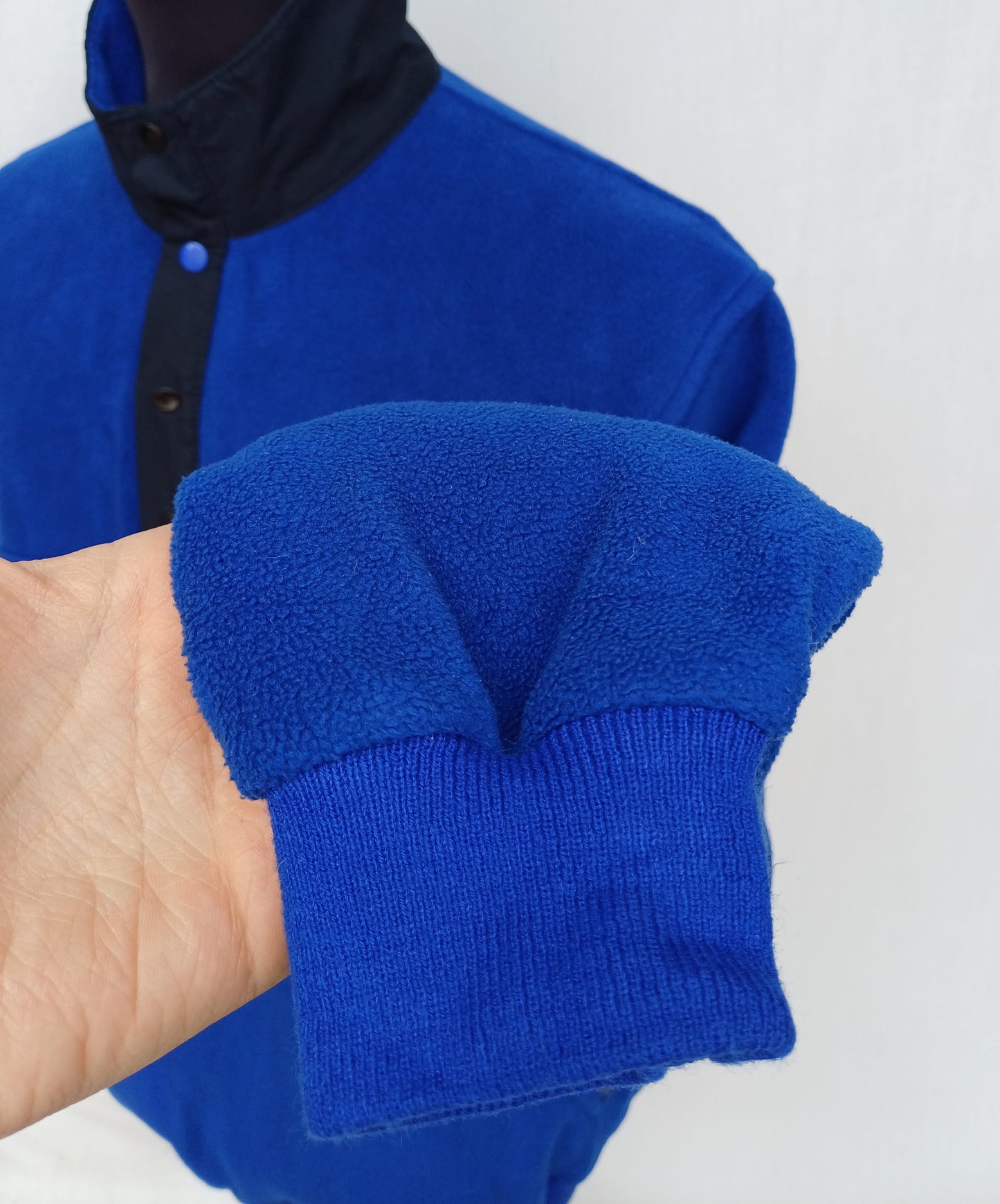 Vintage 90s Musto Snugs Fleece Polartec Snap Pullover Sweater Mens S