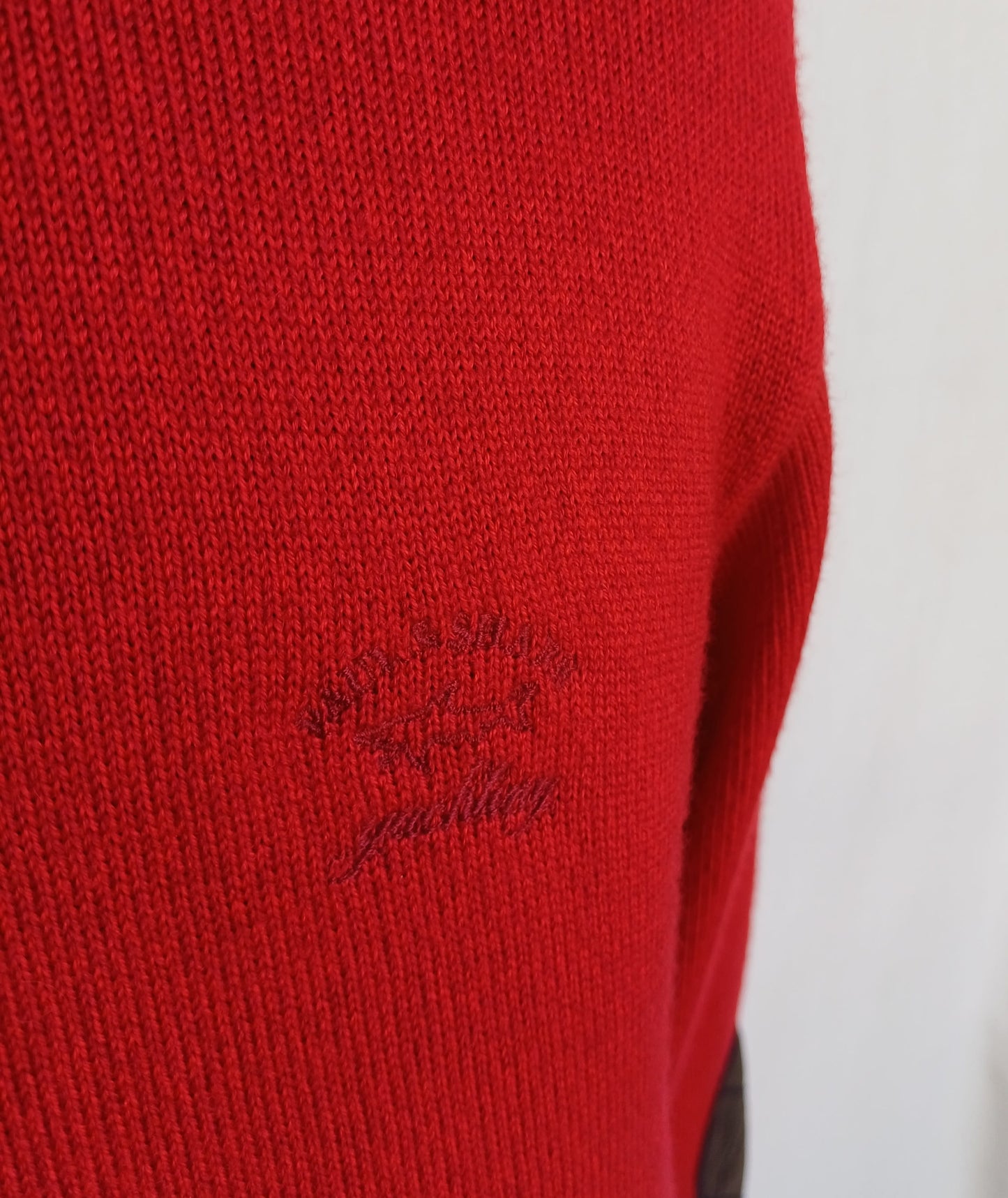 Paul and Shark Yachting 100% Wool Half Zip Sweater Mens M