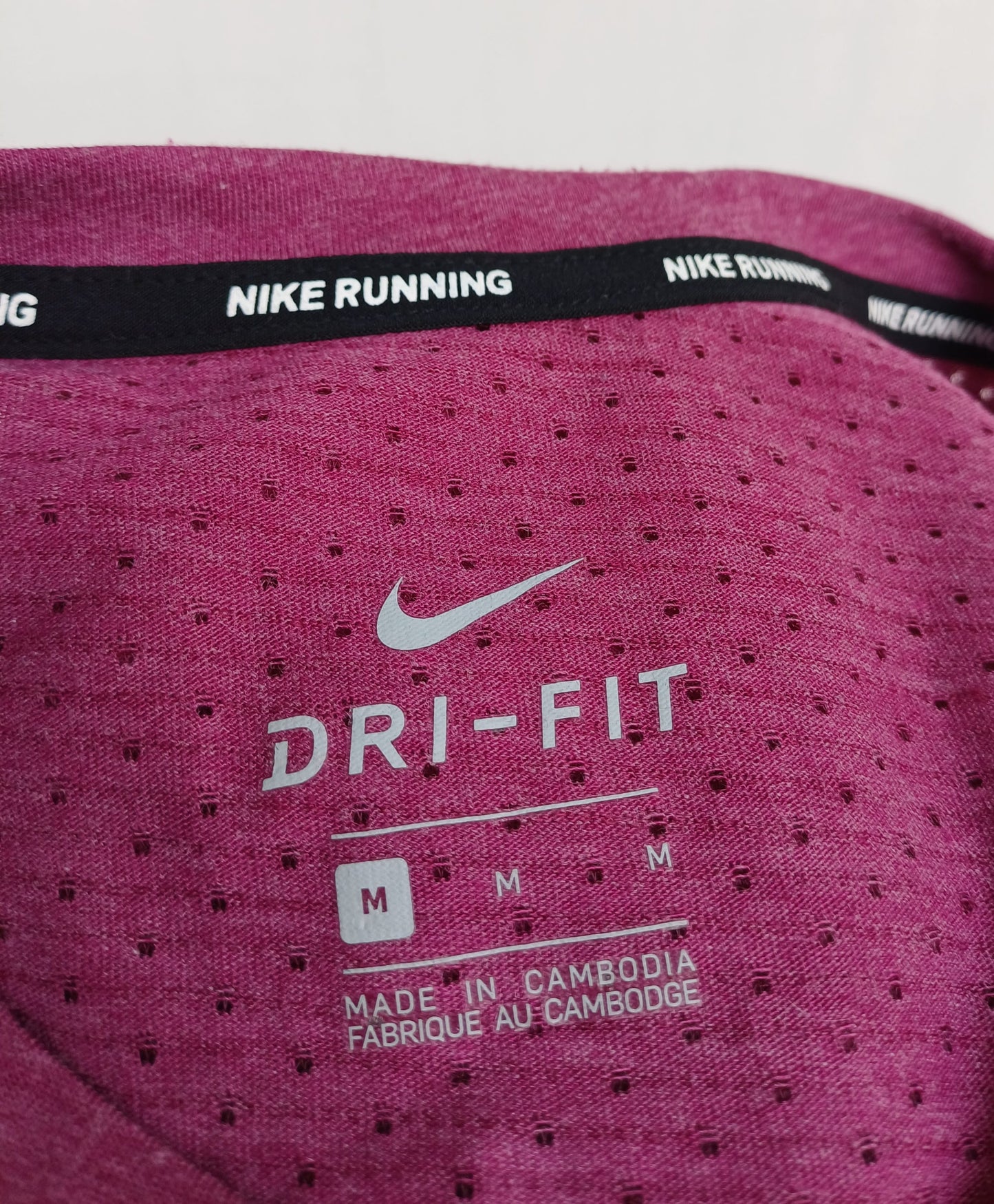 Nike Breathe Dri-Fit Running T-Shirt Mens M