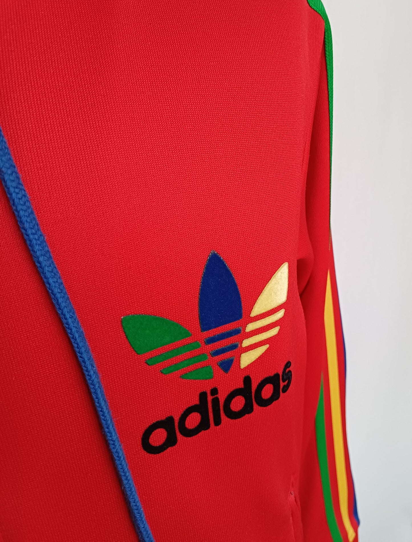 Adidas Originals Rasta Marley Reagge Track Top Hooded Jacket Mens S