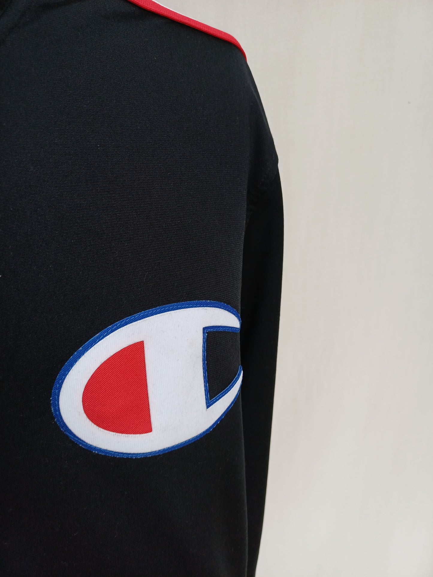 Champion Taped Logo Full Zip Track Top Jacket Mens XL