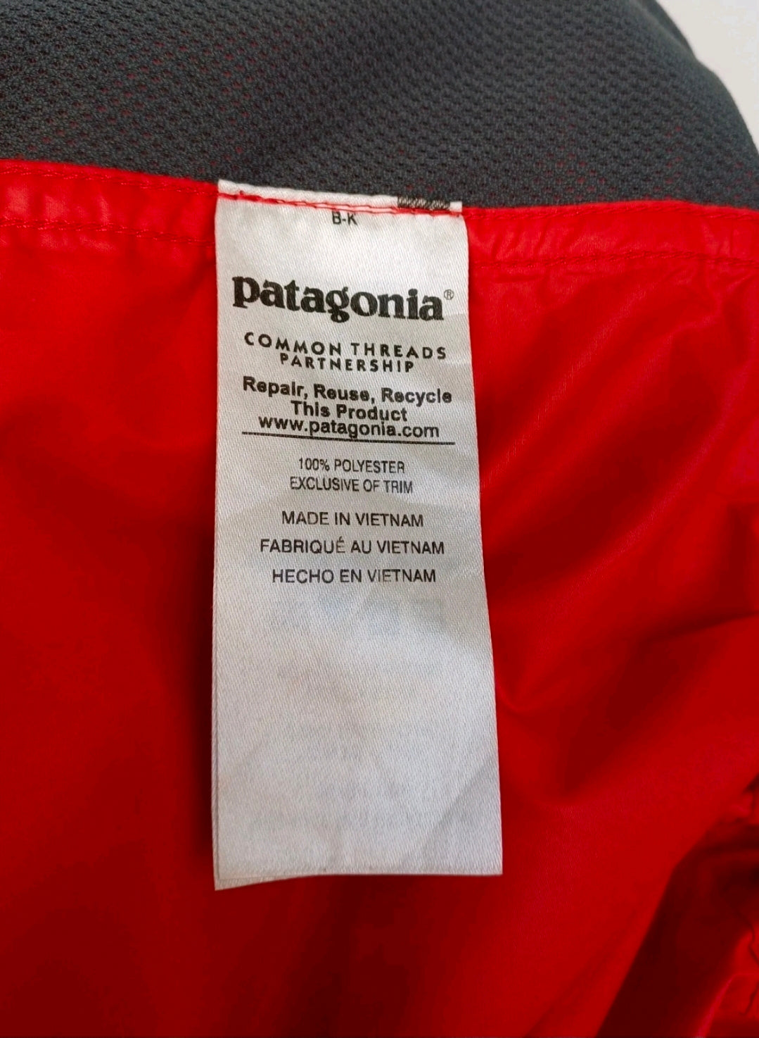 Patagonia Zip Lightweight Hooded Jacket Windbreaker Mens 2XL