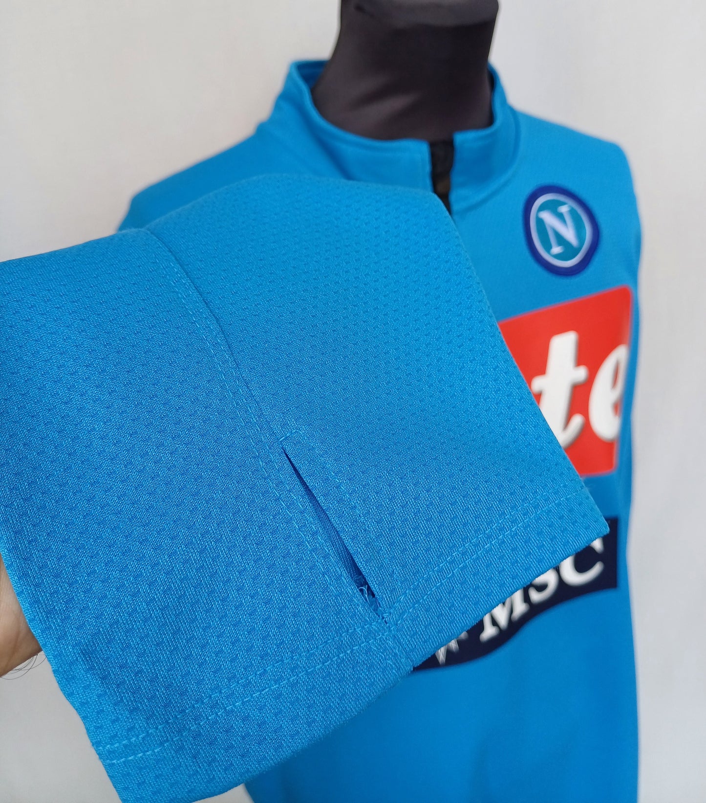 Napoli 2019/20 Kappa Zip Training Pullover Sweater Mens XL
