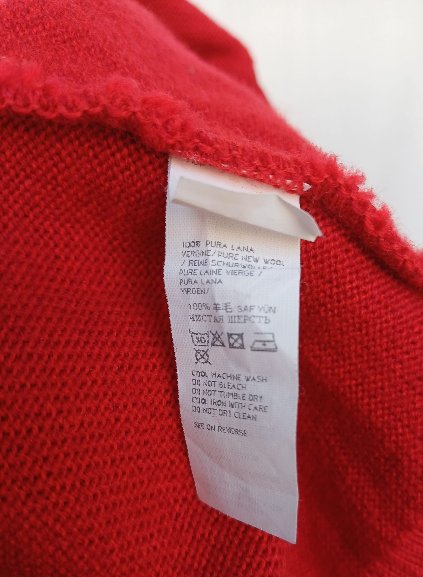 Paul and Shark Yachting 100% Wool Half Zip Sweater Mens M