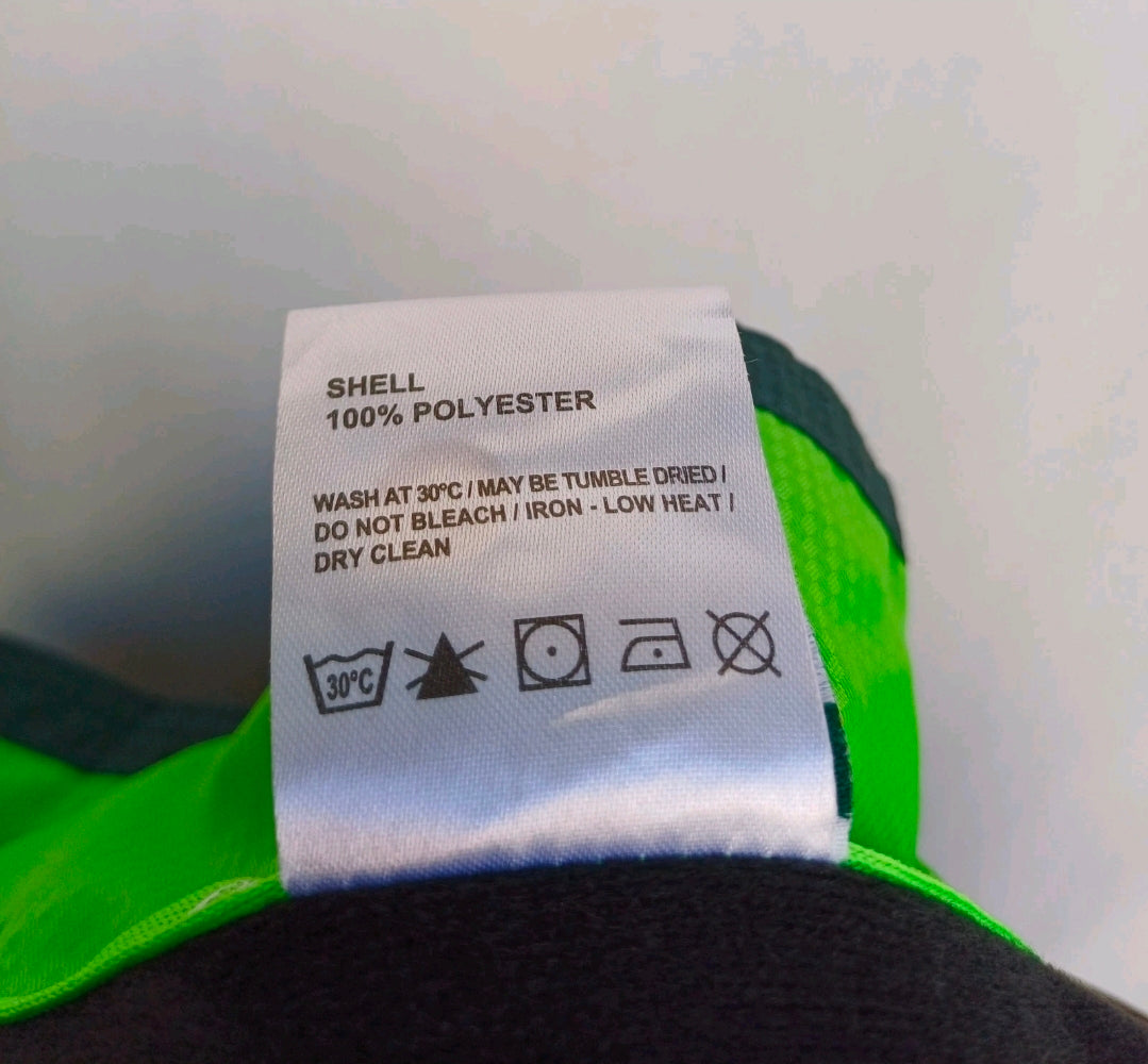 Australia Cricket Asics Zip Fleece Lining Training Top Jacket Coat Mens XL