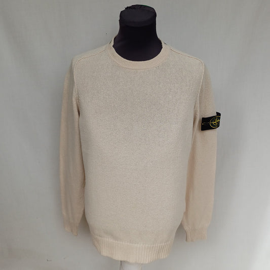 Stone Island 2011 Crew Neck Cotton Pullover Sweater Jumper Mens M