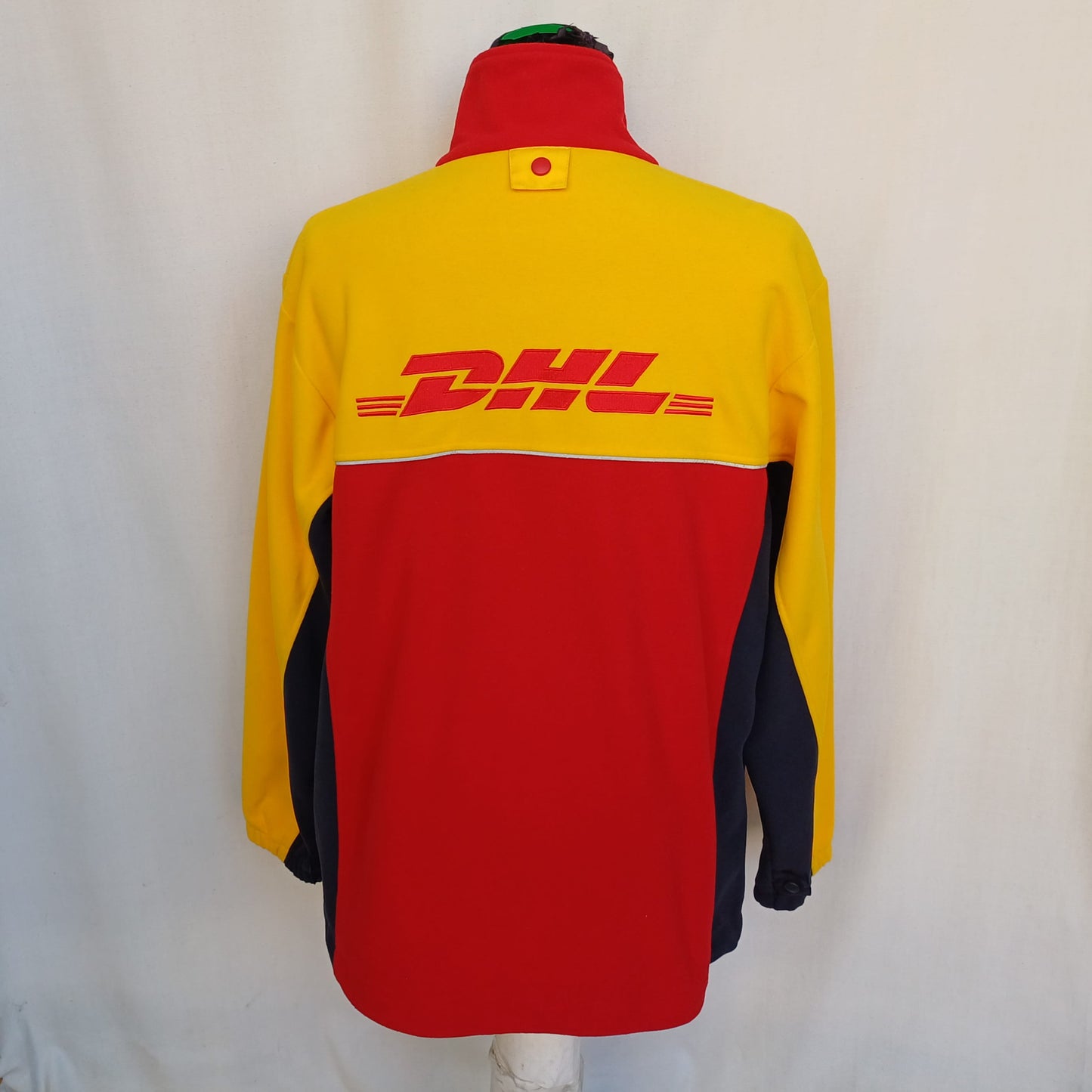 DHL WindStopper Full Zip Fleece Jacket Mens L