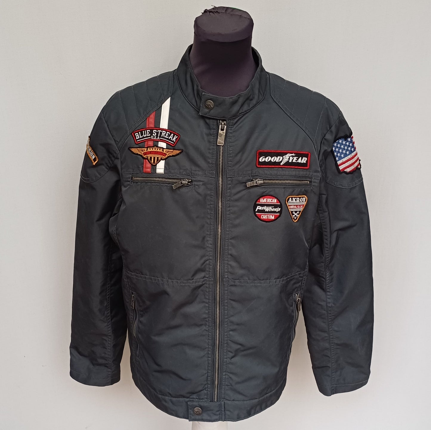 Goodyear Official Monahans Racing Jacket Mens M