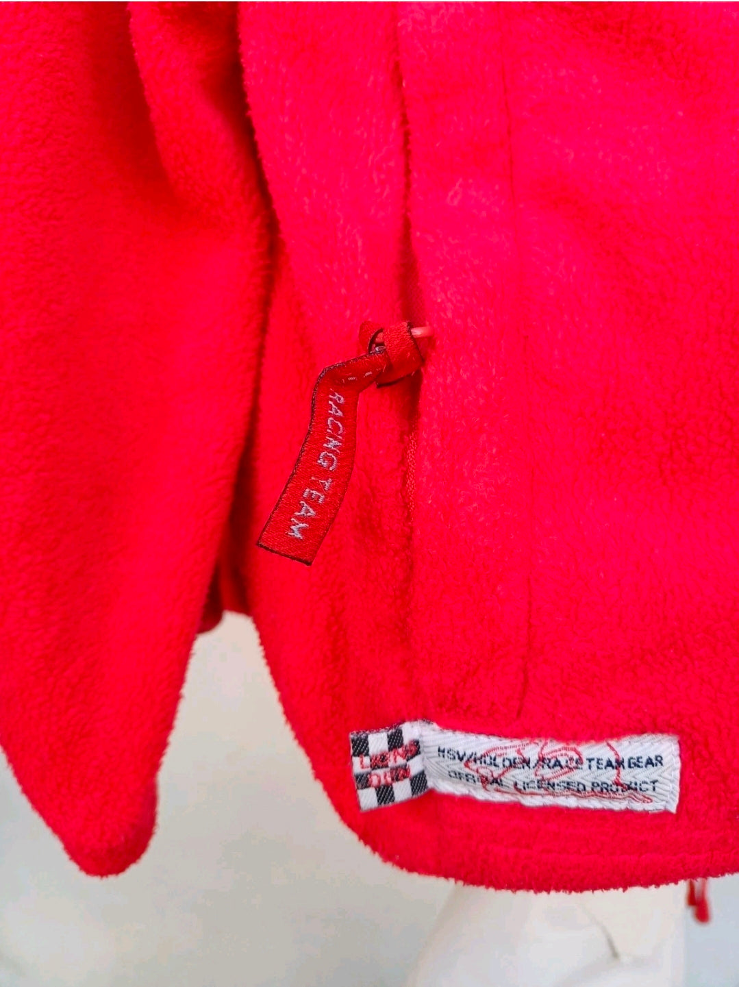 Vintage Holden Racing Team HSV Lions Den Zip Fleece Pullover Sweater Mens XL