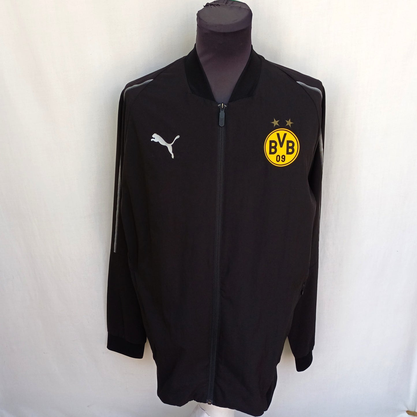 Borussia Dortmund 2018/19 Puma Training Top Jacket Mens L