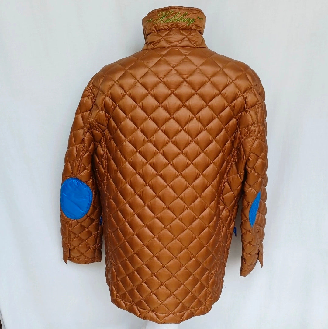 Kleider Habsburg Mens Button Quilted Down Puffer Jacket EU 56/US 46