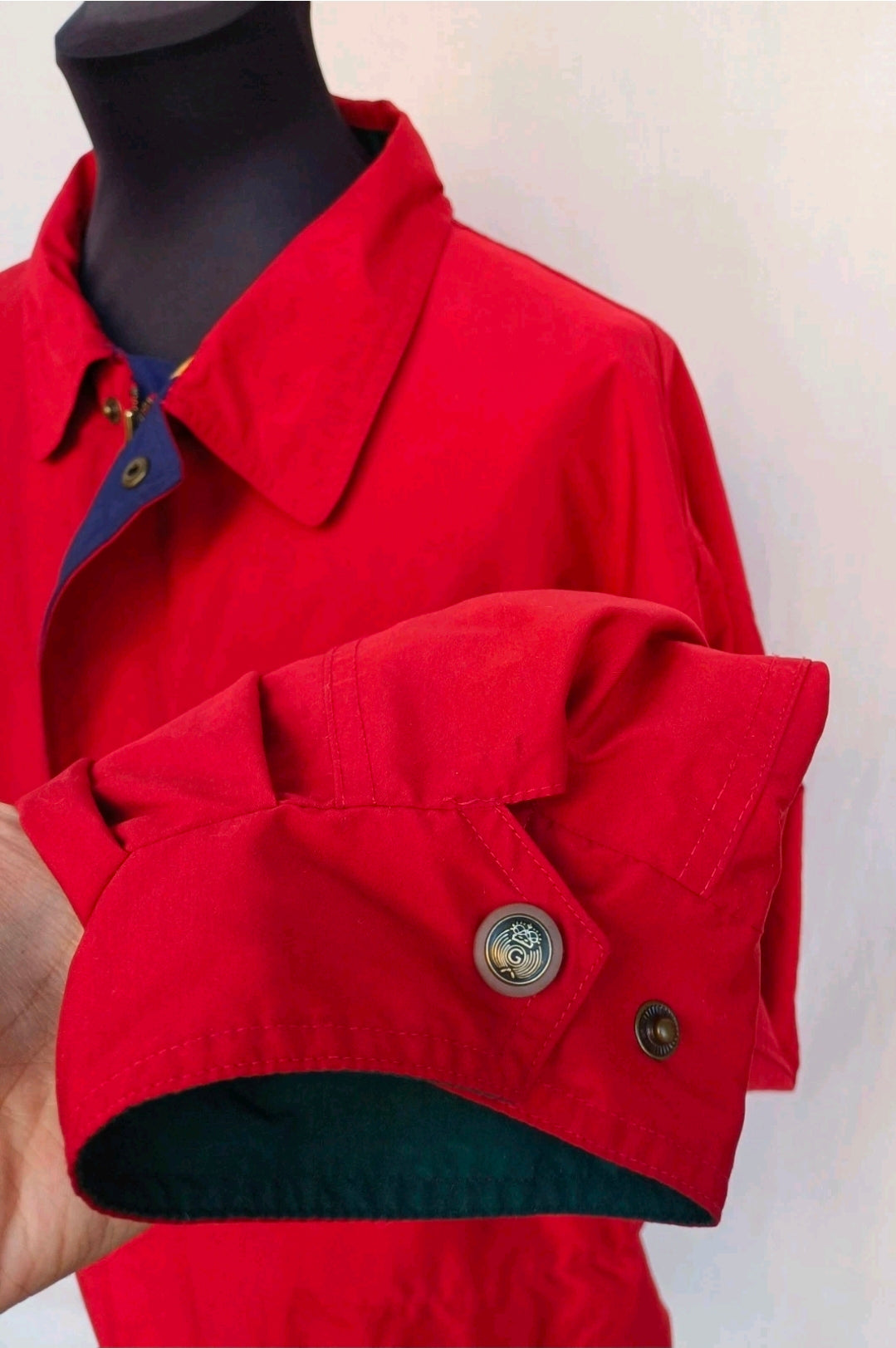 Vintage Gant US Open Golf Zip/Snap Jacket Mens XL