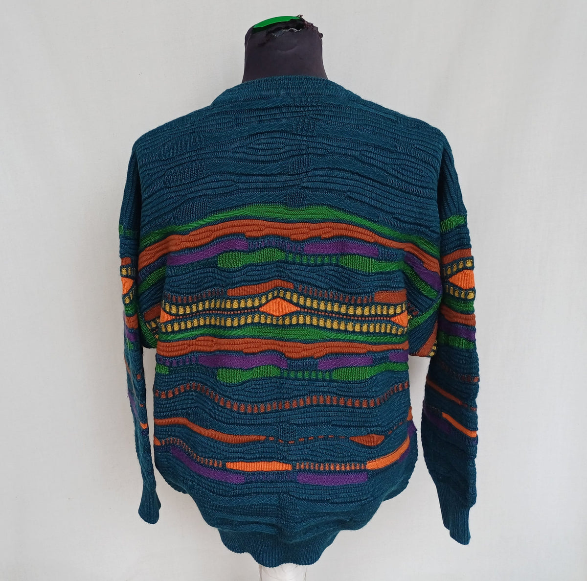 Vintage Limnos Australia Pure Wool Crew Neck Sweater Mens M