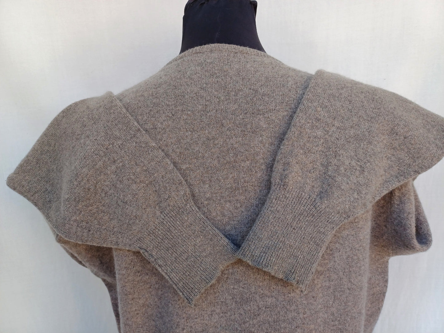 William Lockie Lambswool V-Neck Sweater Scotland Jumper Mens XL