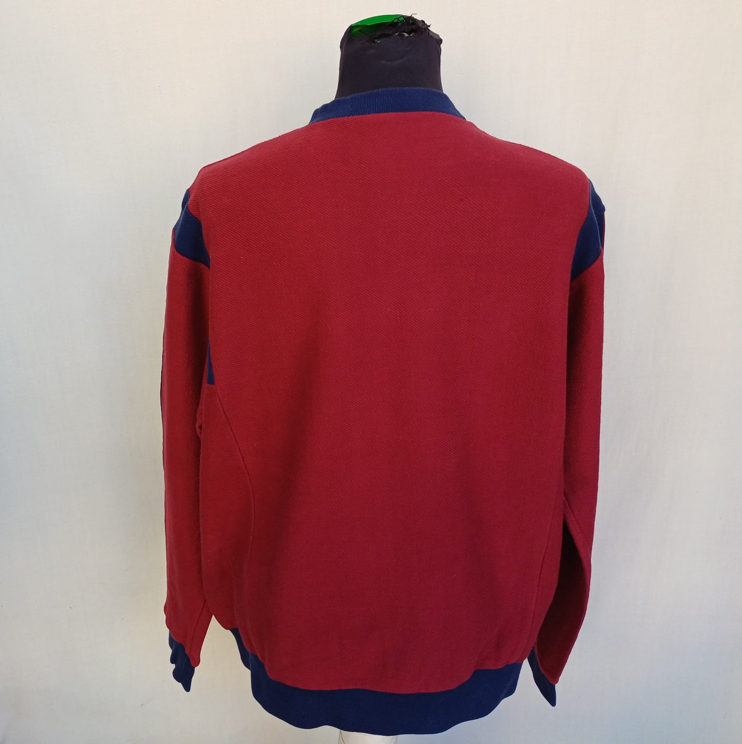 Vintage Adidas Crew Neck Cotton Pullover Sweatshirt Jumper Mens L