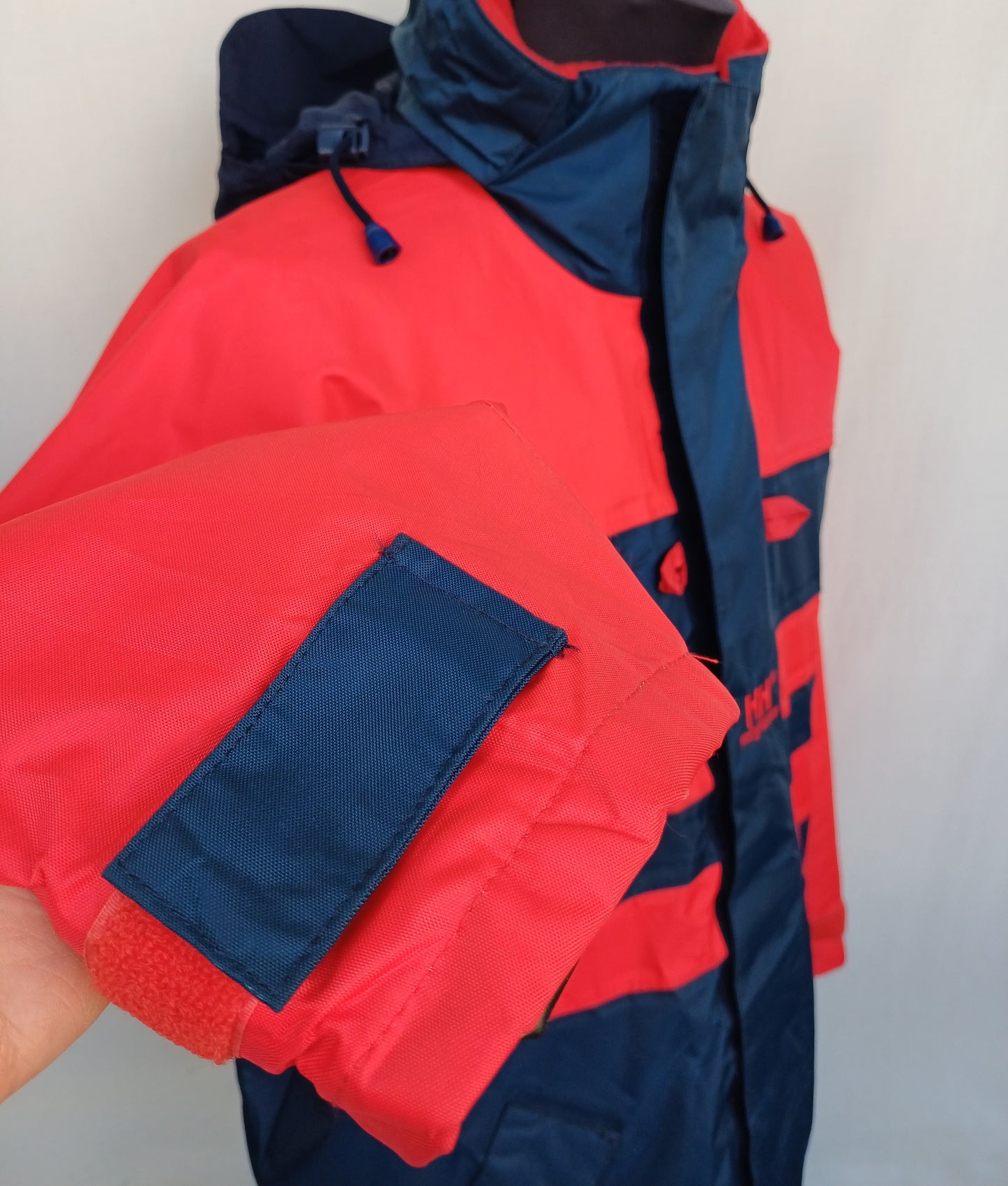 Vintage Helly Hansen Full Zip Hooded Sailing Jacket Mens S