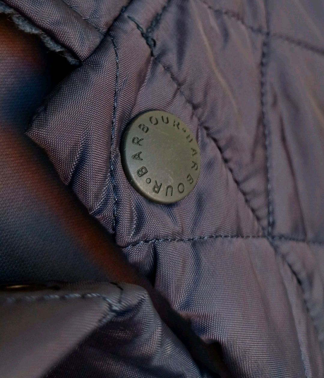 Barbour Liddesdale Quilted Snap Padded Jacket Mens 2XL