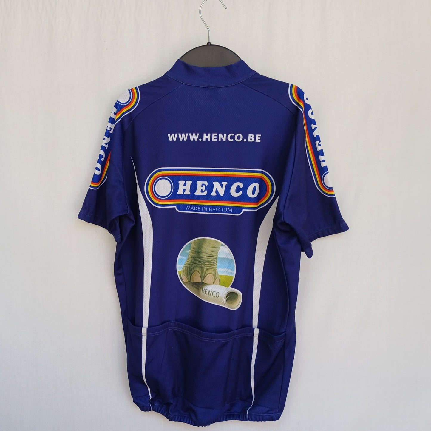 Henco Vermarc 1/4 Zip Cycling Jersey Mens XL Fits L