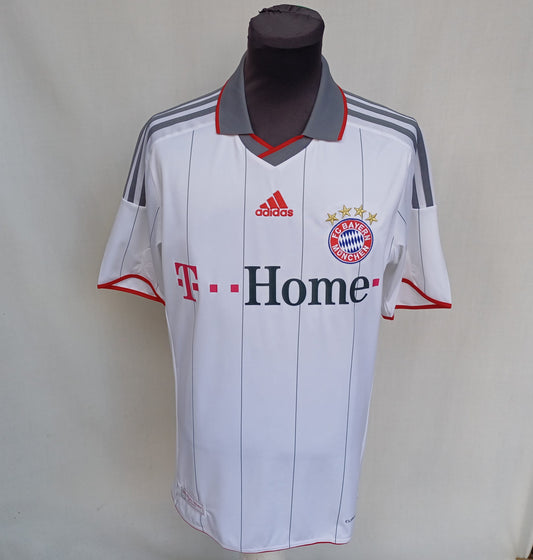 Bayern Munich 2009/2010 Third Adidas Football Shirt Mens M