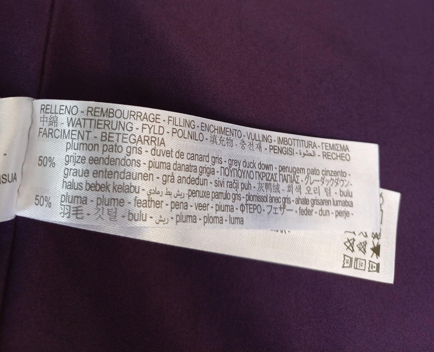 Zara Water Repellent Hooded Down Puffer Coat Jacket Size S